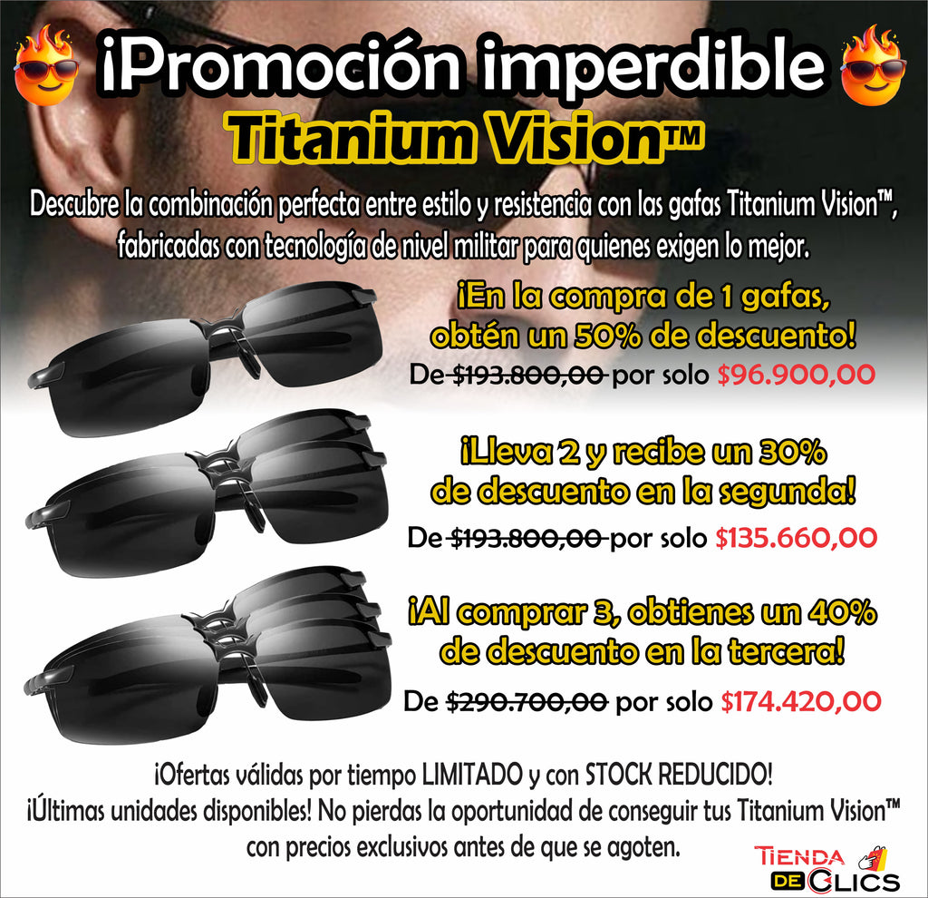 🚀 Gafas Titanium Vision™ – ¡La Revolución que se Adapta a Tu Ritmo!