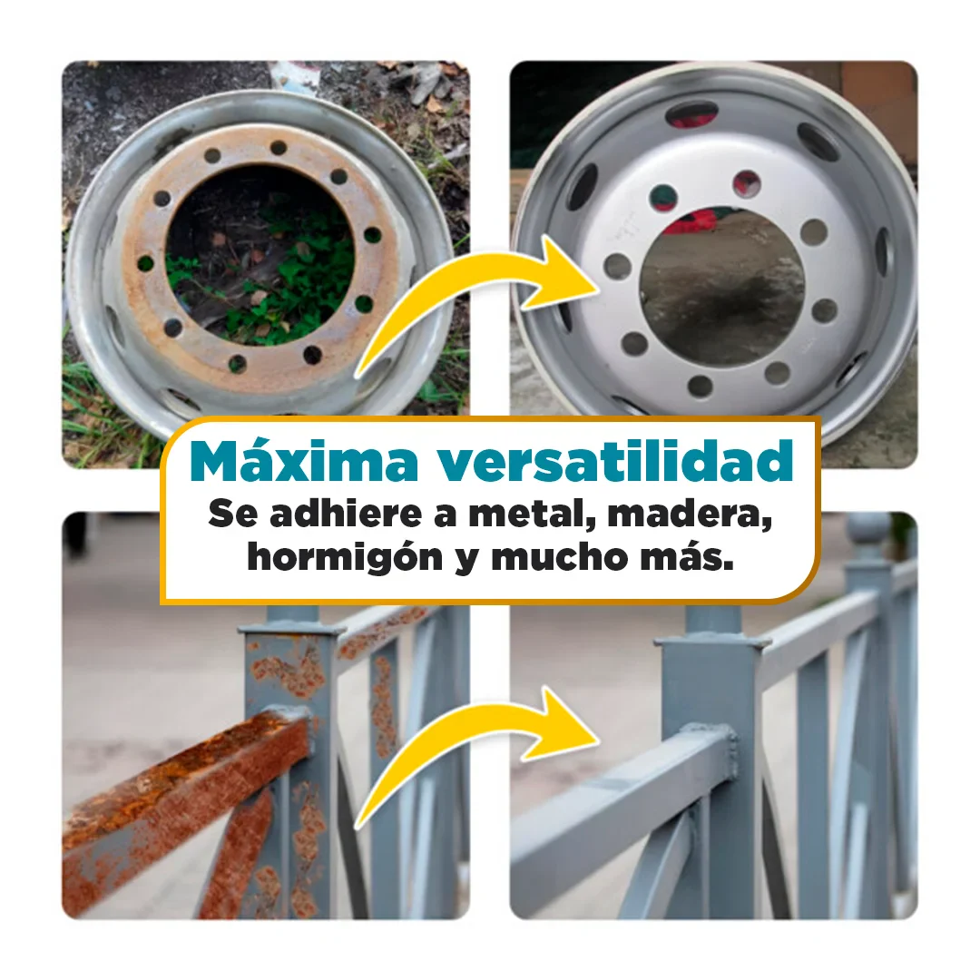 MetalGuard - Pintura Antióxido Profesional | Máxima Protección y Acabado Mate en 6 Colores