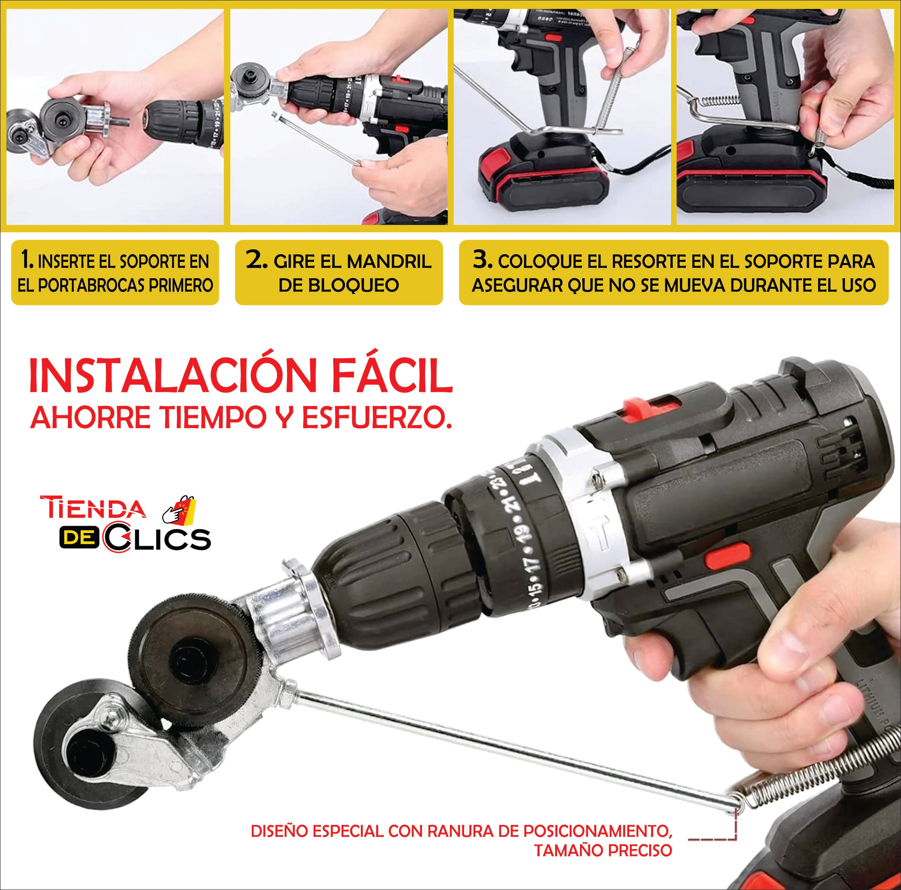 🛠️ TaladroCort™ – Convierta su taladro en una máquina de corte profesional