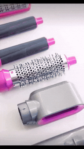 Cepillo Mágico 5 en 1: Belleza y Practicidad en un Solo Toque